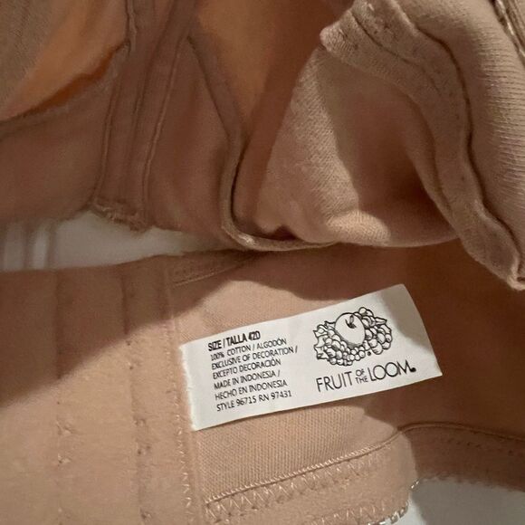 Fruit of the Loom Tan Full-Coverage Bra with Underwire - Picture 6 of 6